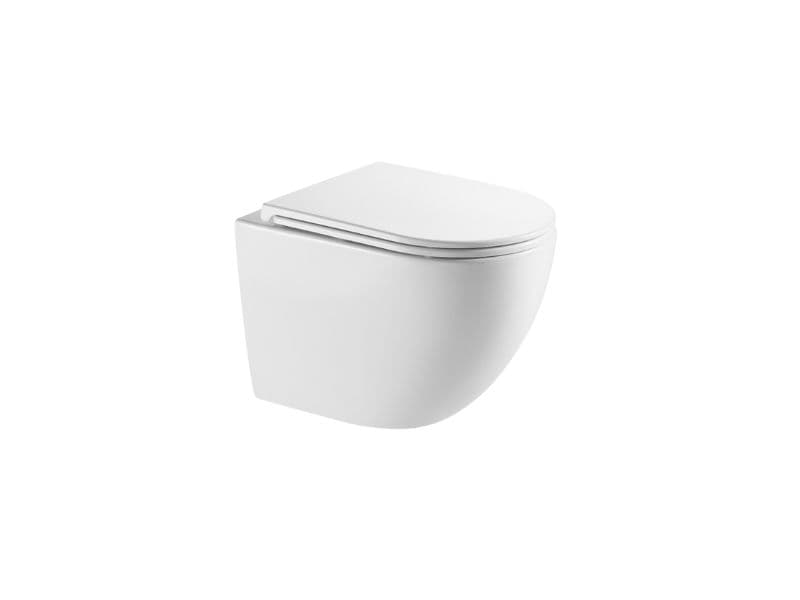 Standaard hangtoilet installatie bij toilet renovatie