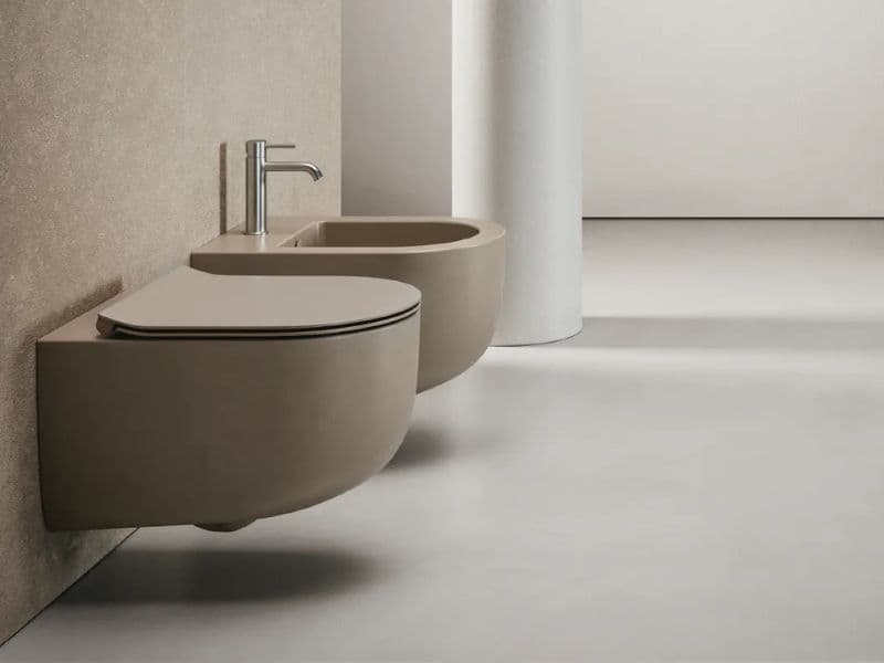 Moderne toilet renovatie